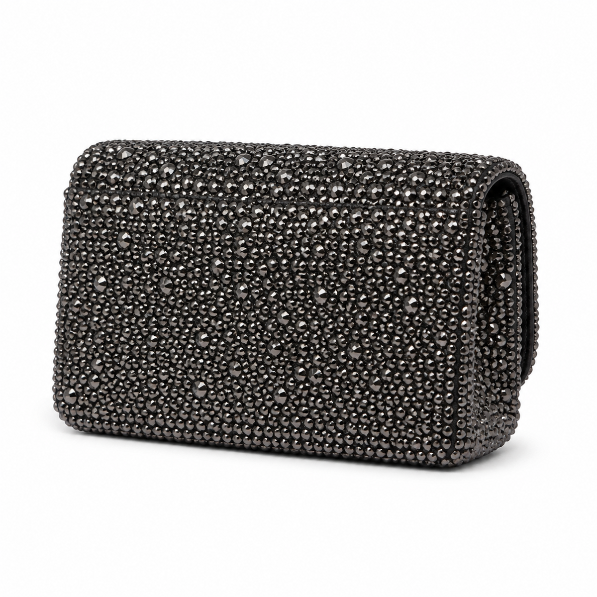 Chanel Classic Quilted Chain Bag | CC Turn-Lock Leather Chain Strap — 20cm