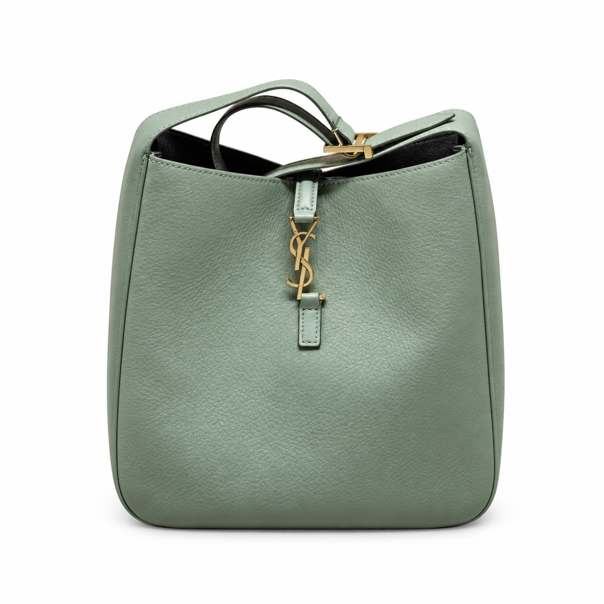 Saint Laurent Le 5 à 7 Hobo Bag – Sage Green