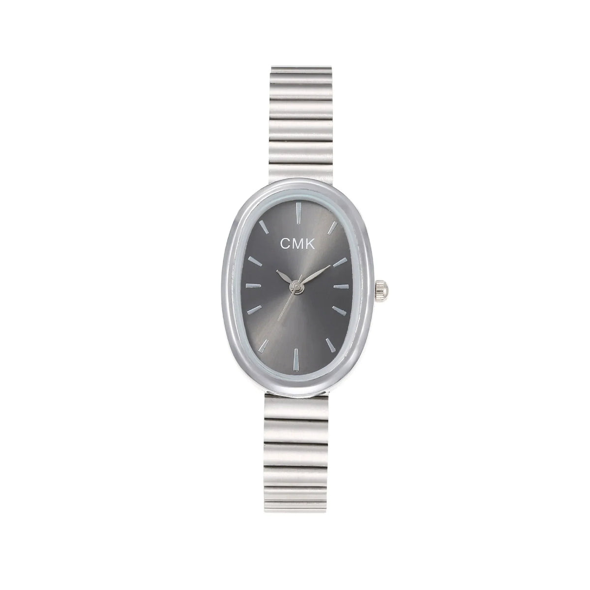 Women's Minimalist Square Watch – Gold Thin Case White Dial